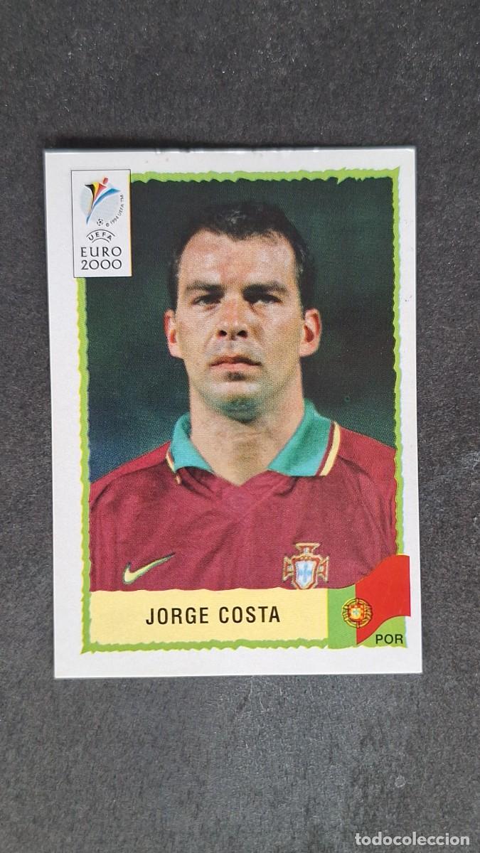 Cromos de F&uacute;tbol: L1 JORGE COSTA SELECCION PORTUGAL 57 PANINI EUROCOPA 2000 NUNCA PEGADO SIN PEGAR