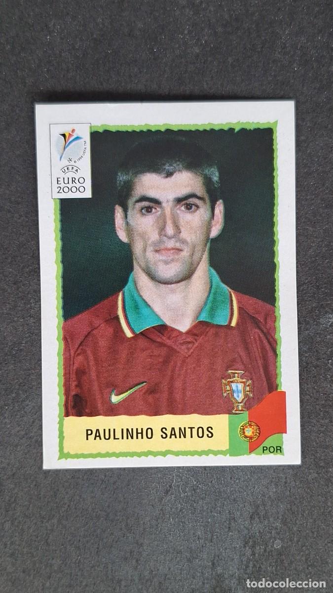 Cromos de F&uacute;tbol: L1 PAULINHO SANTOS SELECCION PORTUGAL 59 PANINI EUROCOPA 2000 NUNCA PEGADO SIN PEGAR