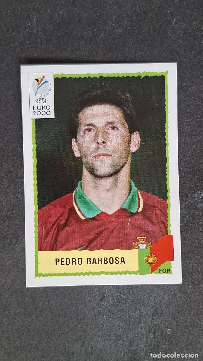 Figurine di Calcio: L1 PEDRO BARBOSA SELECCION PORTUGAL 61 PANINI EUROCOPA 2000 NUNCA PEGADO SIN PEGAR