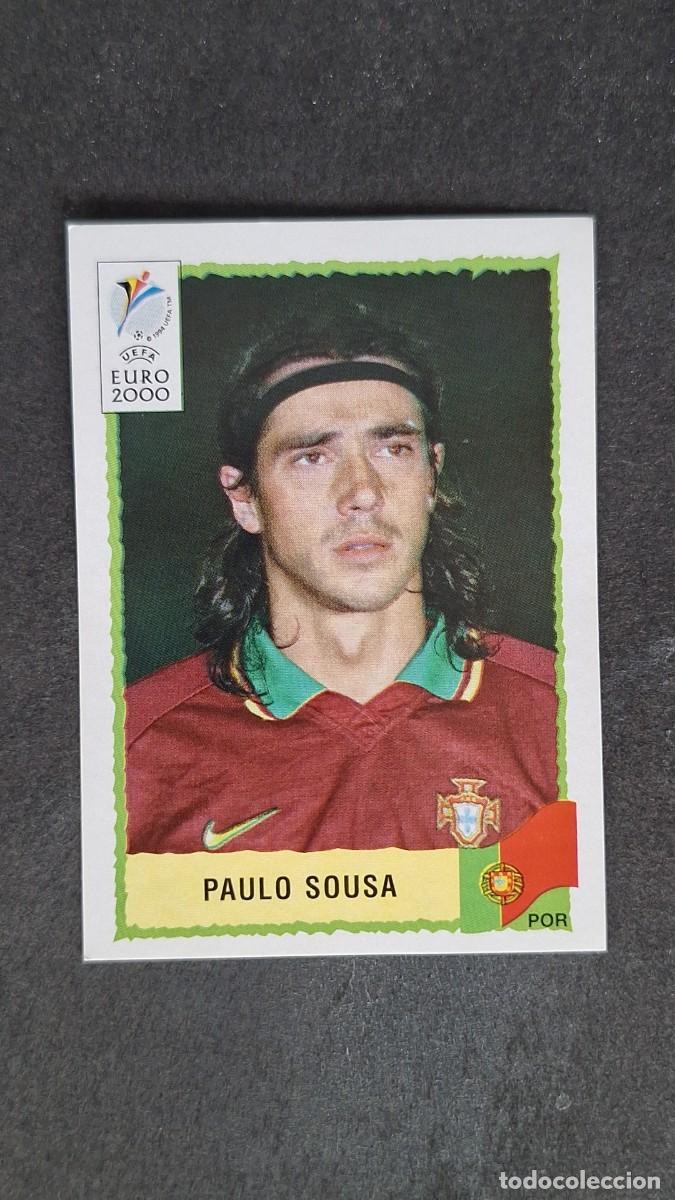 Cromos de F&uacute;tbol: L1 PAULO SOSA SELECCION PORTUGAL 63 PANINI EUROCOPA 2000 NUNCA PEGADO SIN PEGAR