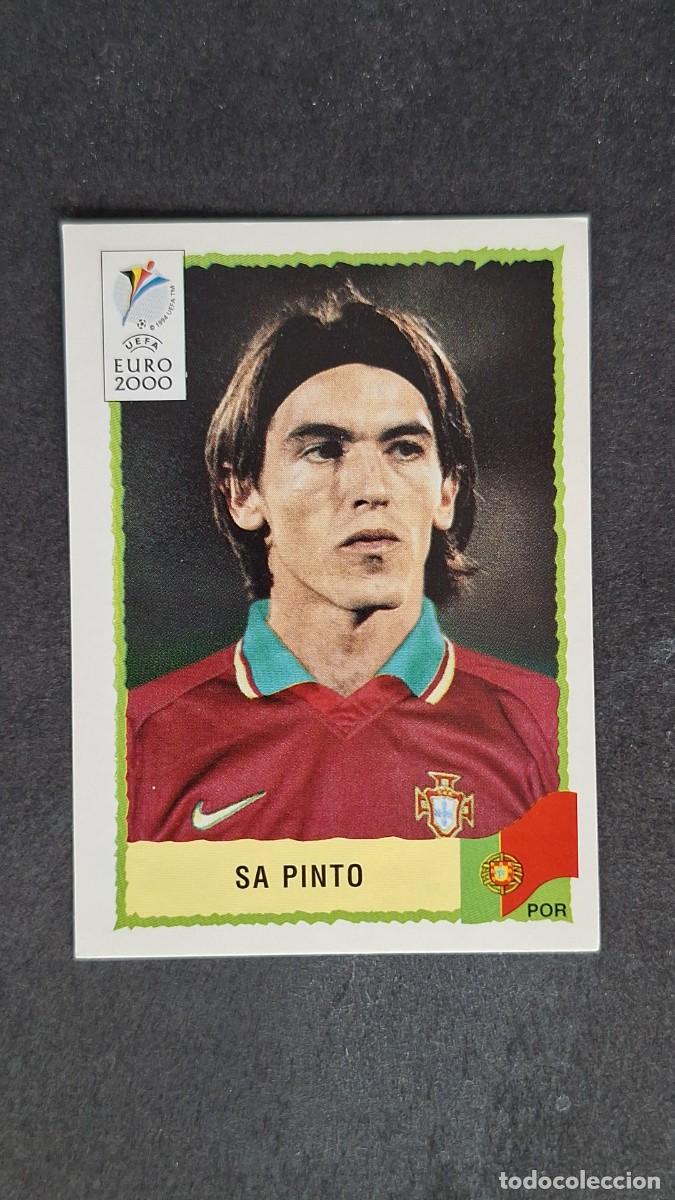 Cromos de F&uacute;tbol: L1 SA PINTO SELECCION PORTUGAL 68 PANINI EUROCOPA 2000 NUNCA PEGADO SIN PEGAR