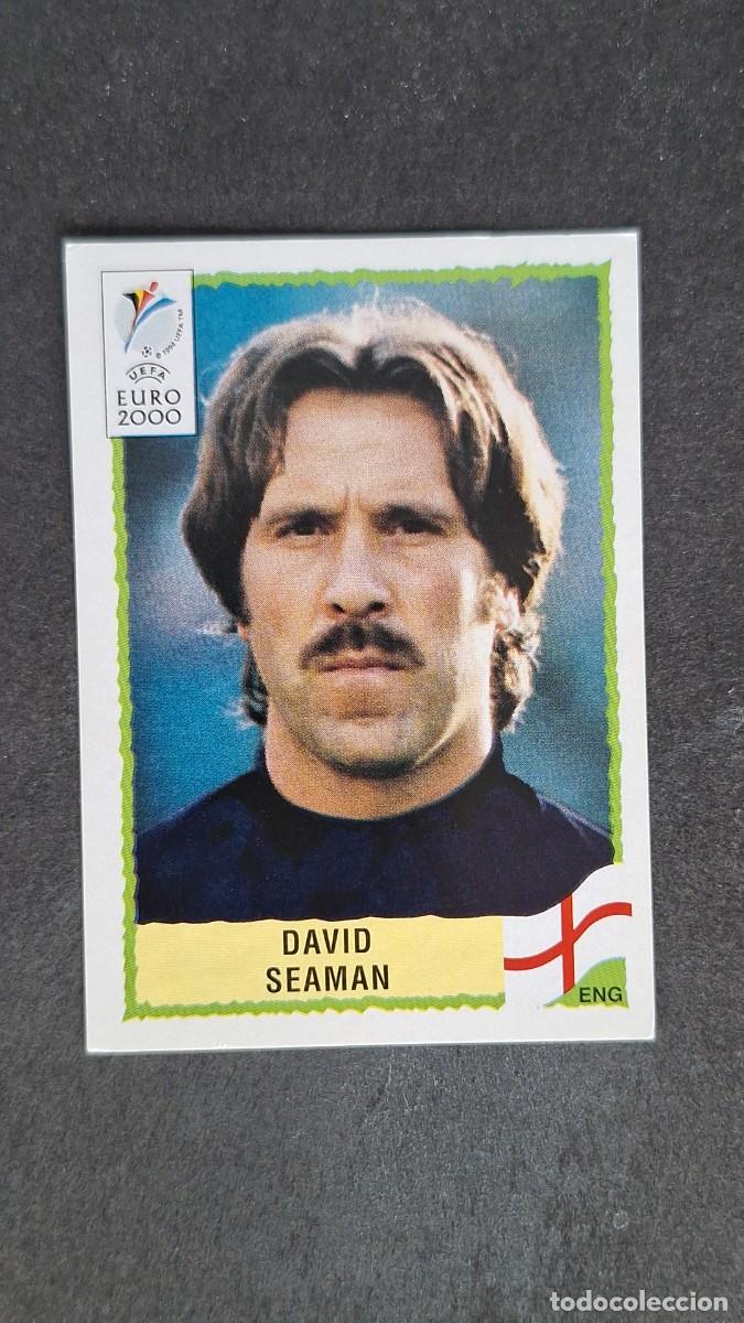 Cromos de F&uacute;tbol: L1 DAVID SEAMAN SELECCION INGLATERRA 75 PANINI EUROCOPA 2000 NUNCA PEGADO SIN PEGAR