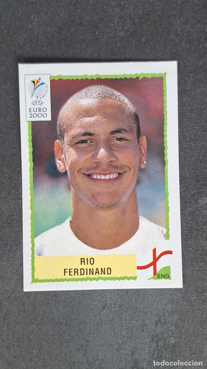 Cromos de F&uacute;tbol: L1 RIO FERDINAND SELECCION INGLATERRA 79 PANINI EUROCOPA 2000 NUNCA PEGADO SIN PEGAR