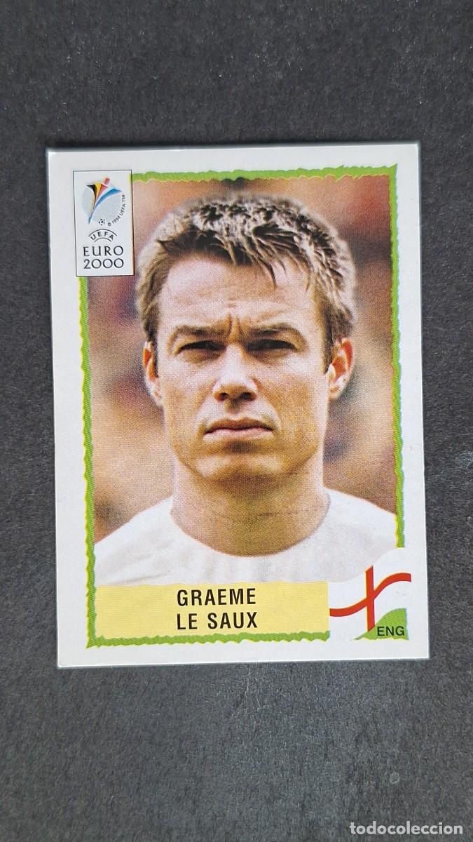 Cromos de F&uacute;tbol: L1 GRAEME LE SAUX SELECCION INGLATERRA 81 PANINI EUROCOPA 2000 NUNCA PEGADO SIN PEGAR