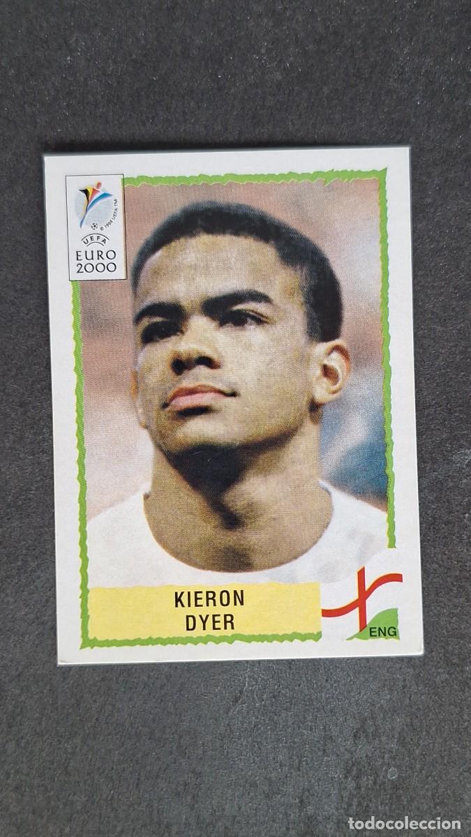 Cromos de F&uacute;tbol: L1 KIERON DYER SELECCION INGLATERRA 83 PANINI EUROCOPA 2000 NUNCA PEGADO SIN PEGAR