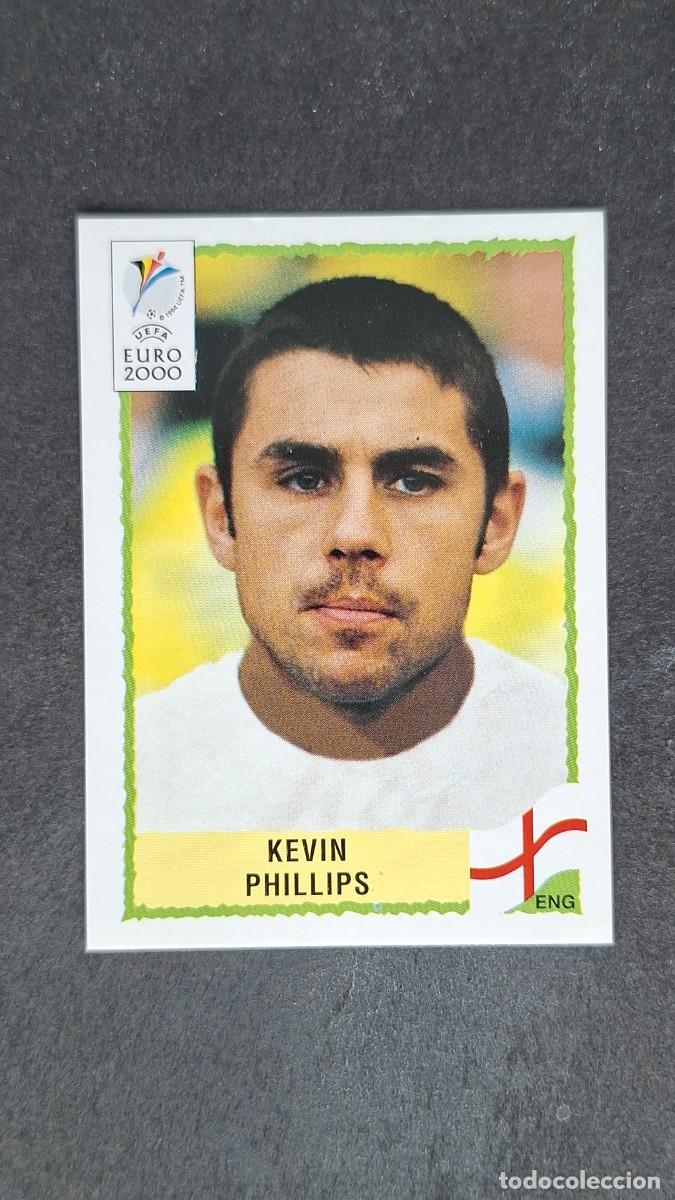 Fu&szlig;ball-Sticker: L1 KEVIN PHILIPS SELECCION INGLATERRA 92 PANINI EUROCOPA 2000 NUNCA PEGADO SIN PEGAR