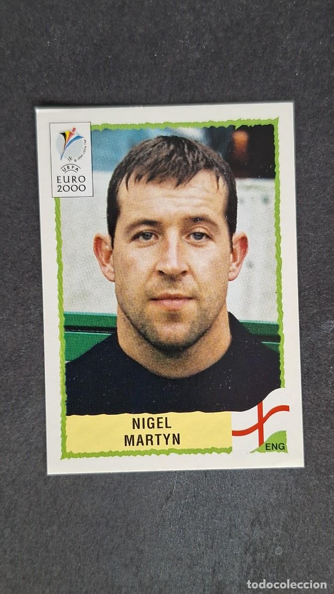 Cromos de F&uacute;tbol: L1 NIGEL MARTYN SELECCION INGLATERRA 94 PANINI EUROCOPA 2000 NUNCA PEGADO SIN PEGAR