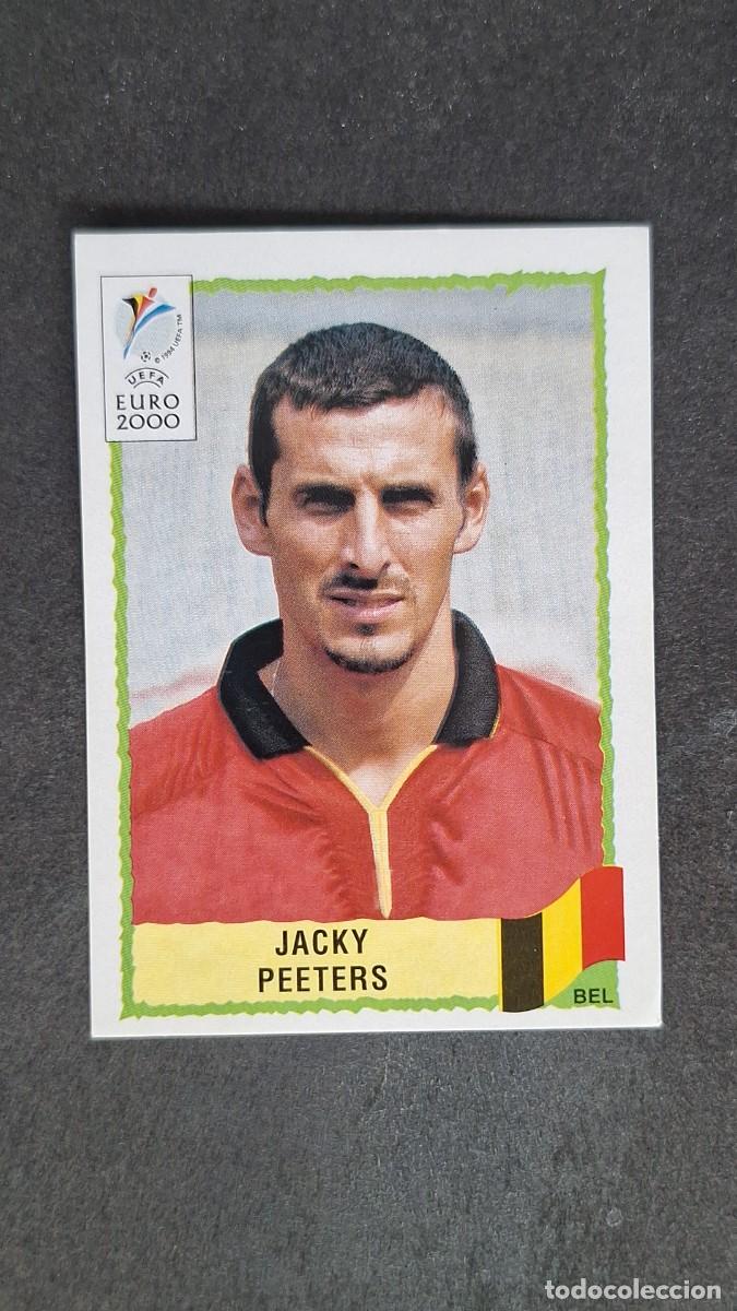Cromos de F&uacute;tbol: L1 JACKY PEETERS SELECCION BELGICA 101 PANINI EUROCOPA 2000 NUNCA PEGADO SIN PEGAR