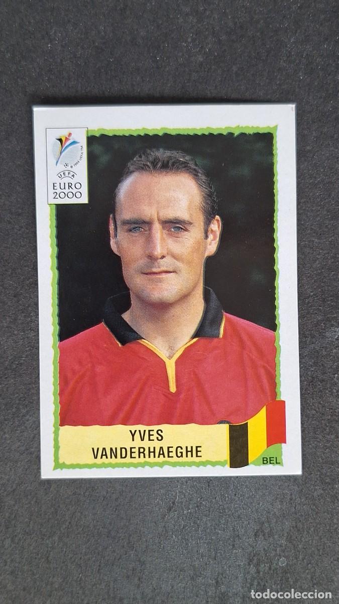 Cromos de F&uacute;tbol: L1 YVES VANDERHAEGHE SELECCION BELGICA 107 PANINI EUROCOPA 2000 NUNCA PEGADO SIN PEGAR