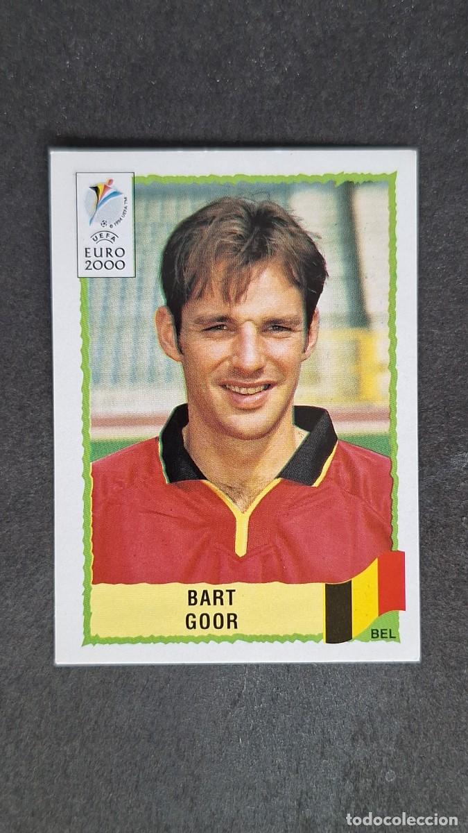 Cromos de F&uacute;tbol: L1 BART GOOR SELECCION BELGICA 109 PANINI EUROCOPA 2000 NUNCA PEGADO SIN PEGAR