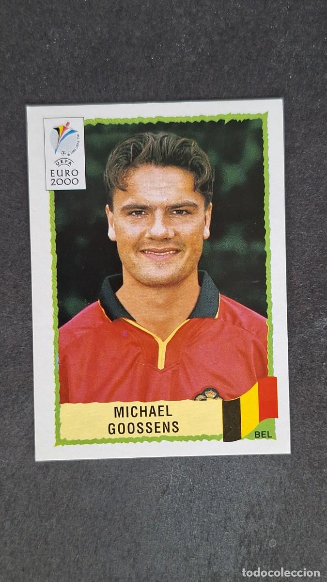 Cromos de F&uacute;tbol: L1 MICHAEL GOOSSENS SELECCION BELGICA 116 PANINI EUROCOPA 2000 NUNCA PEGADO SIN PEGAR