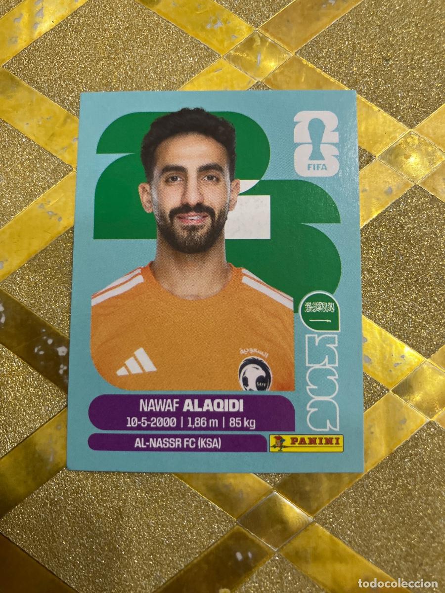 Cromos de F&uacute;tbol: CROMO DE F&Uacute;TBOL NUMERO KSA 2 NAWAF ALAQIDI DE ARABIA SAUDI MUNDIAL 2026 MEXICO-EEUU-CANADA PANINI !