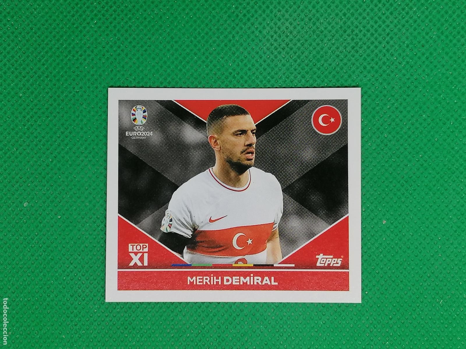 Cromos de F&uacute;tbol: TUR TOP1 TURTOP1 MERIH DEMIRAL TURQUIA ⚽ TOPPS EURO 2024 24 GERMANY STICKERS ⚽