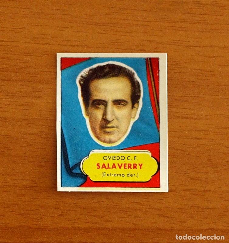 Cromos de F&uacute;tbol: Real Oviedo - Salaverry - Editorial Bruguera 1952-1953, 52-53 - Nunca pegado