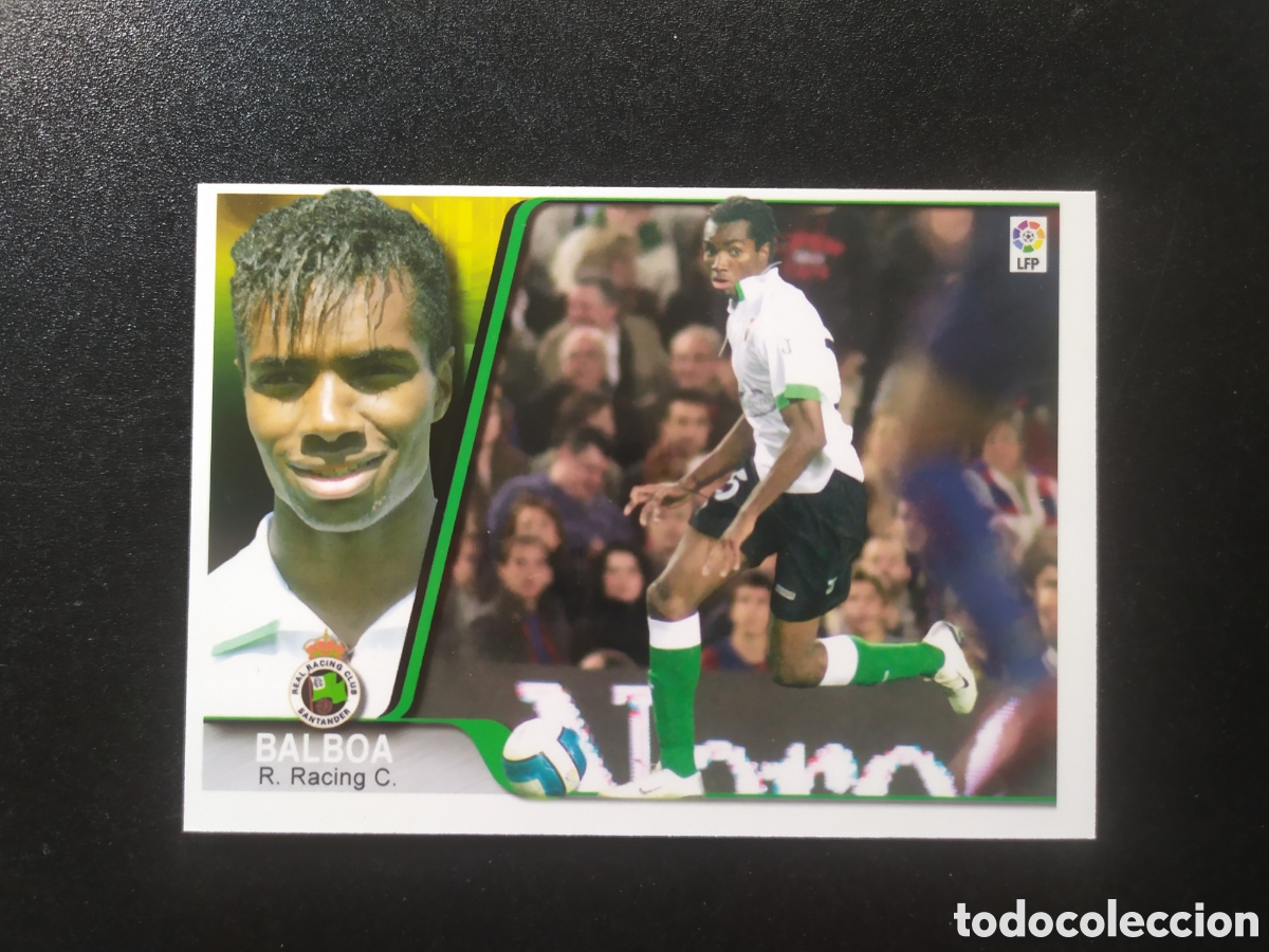 Cromos de F&uacute;tbol: Mundicromo ediciones estadio 2007 2008 07 08 Balboa n&deg; 174 Racing Santander