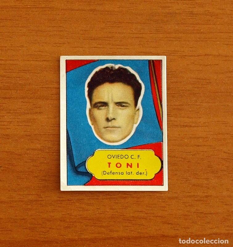 Cromos de F&uacute;tbol: Real Oviedo - Toni - Editorial Bruguera 1952-1953, 52-53 - Nunca pegado