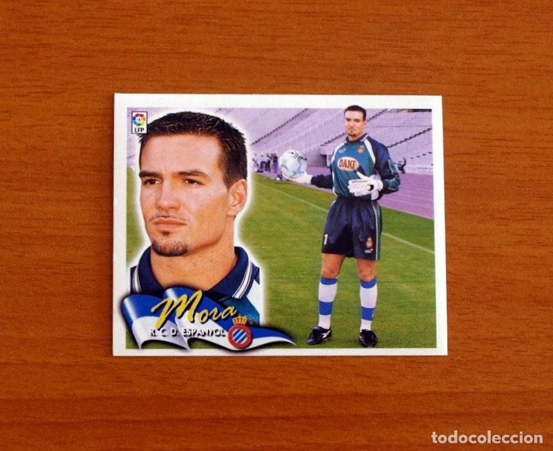 Cromos de F&uacute;tbol: R.C.D. Espa&ntilde;ol-Espanyol - Mora - Ediciones Este Liga 2000-2001, 00-01 - Nunca pegado