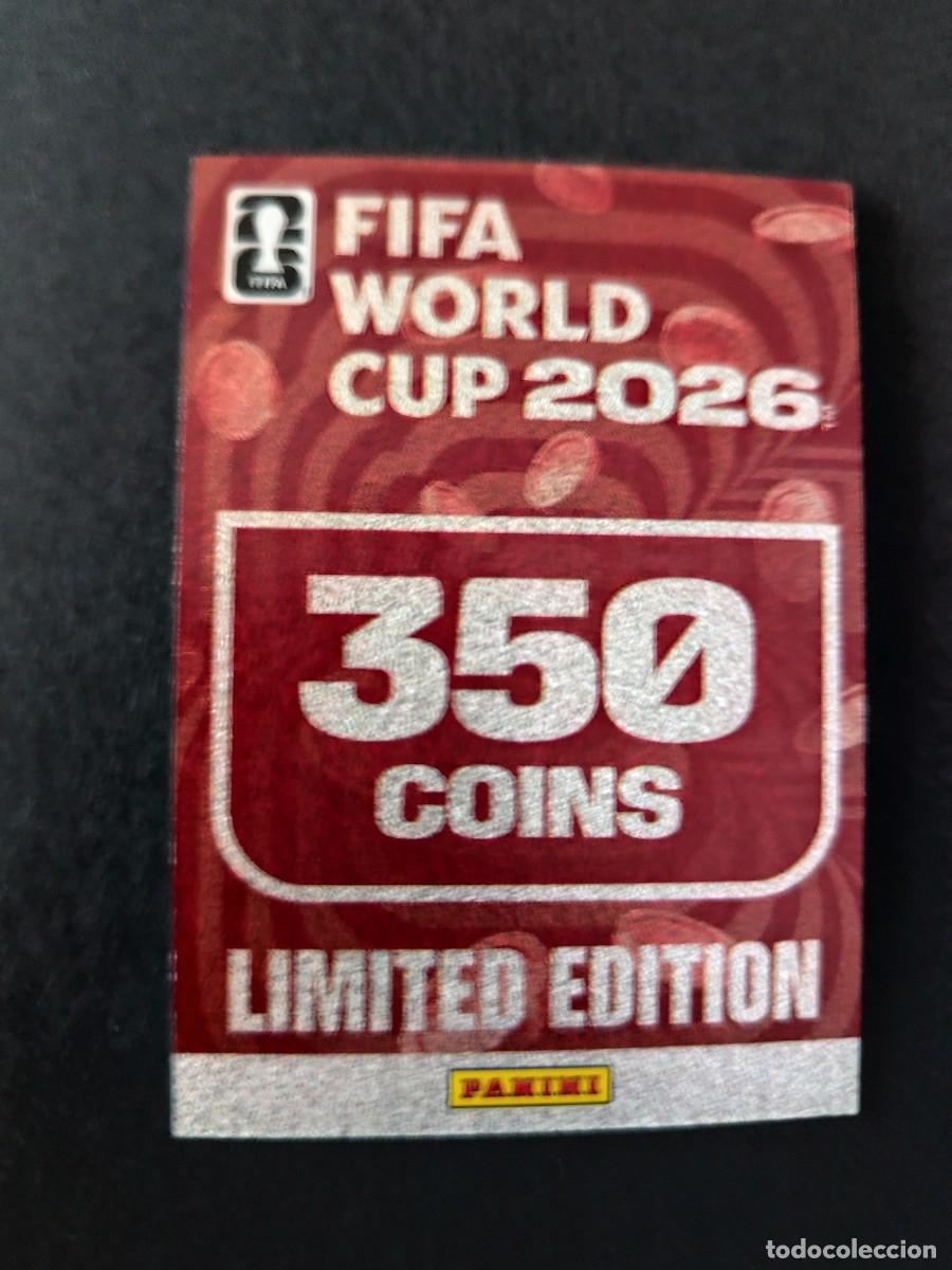 Cromos de F&uacute;tbol: 350 COINS EDICI&Oacute;N LIMITADA LIMITED ADRENALYN MUNDIAL FIFA WORLD CUP 2026 PANINI