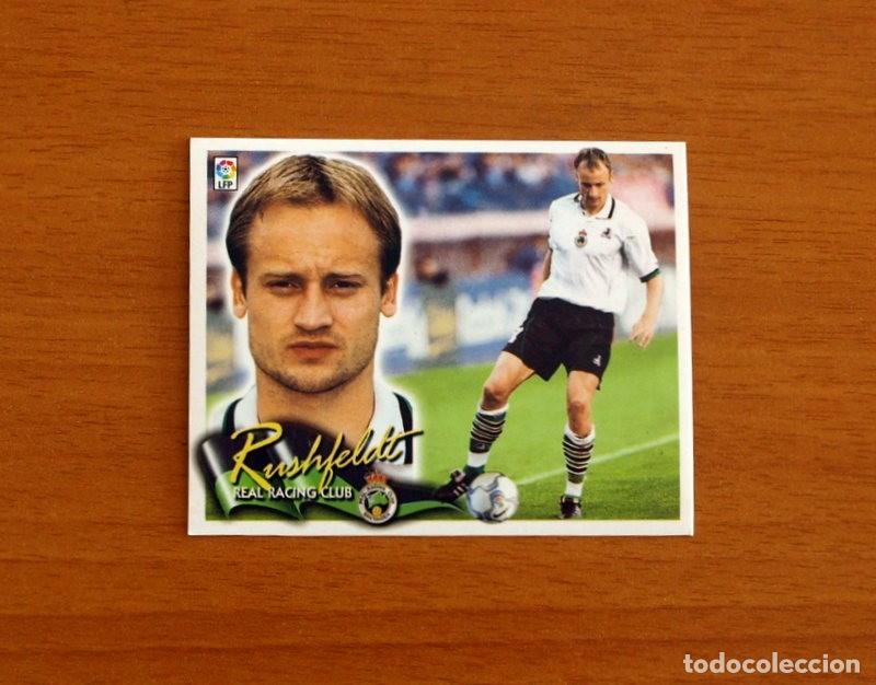 Cromos de F&uacute;tbol: Racing de Santander - Rushfeldt - Ediciones Este Liga 2000-2001, 00-01 - Nunca pegado