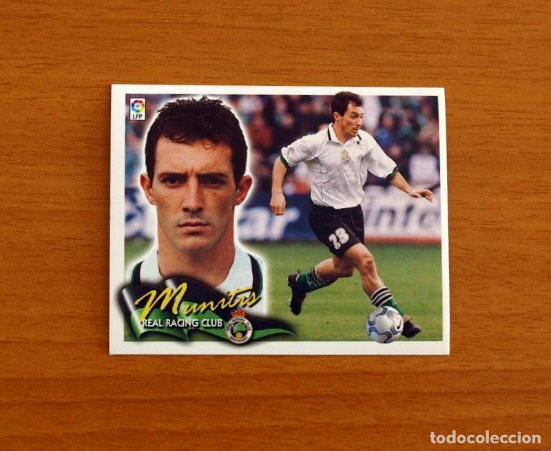 Cromos de F&uacute;tbol: Racing de Santander - Munitis - BAJA - Ediciones Este Liga 2000-2001, 00-01 - Nunca pegado