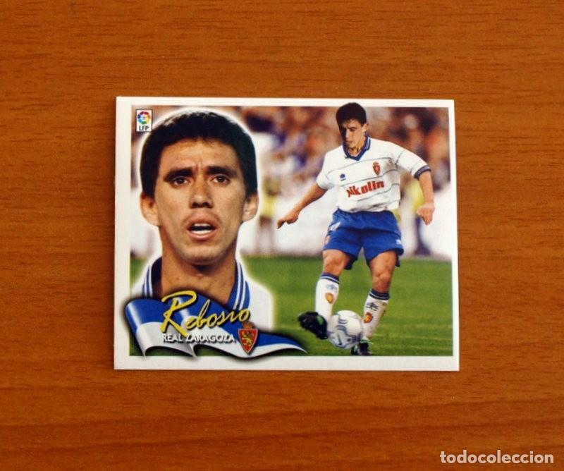 Cromos de F&uacute;tbol: Real Zaragoza - Rebosio - Ediciones Este Liga 2000-2001, 00-01 - Nunca pegado