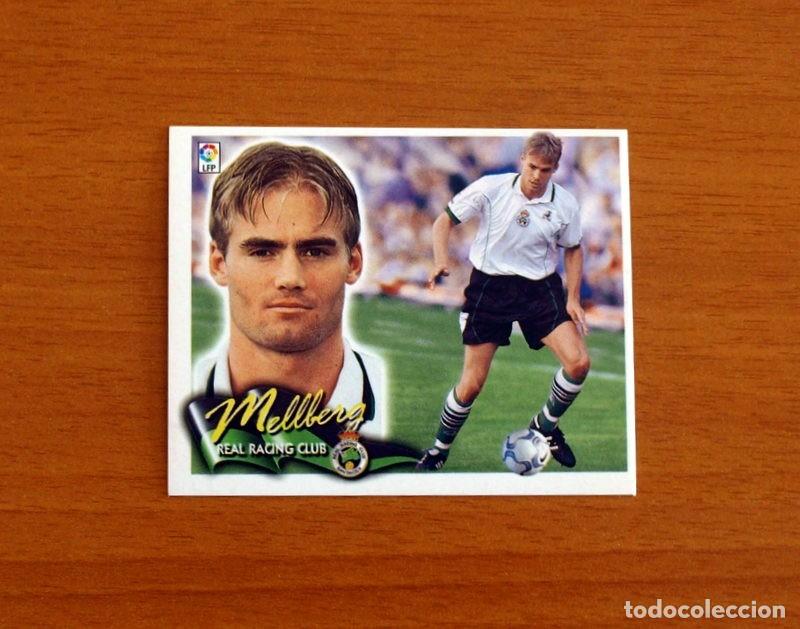 Cromos de F&uacute;tbol: Racing de Santander - Mellberg - Ediciones Este Liga 2000-2001, 00-01 - Nunca pegado