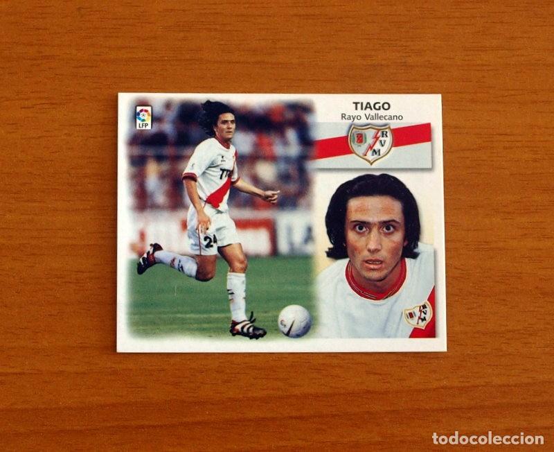 Cromos de F&uacute;tbol: Rayo Vallecano - Tiago - BAJA - Ediciones Este Liga 1999-2000, 99-00 - Nunca pegado