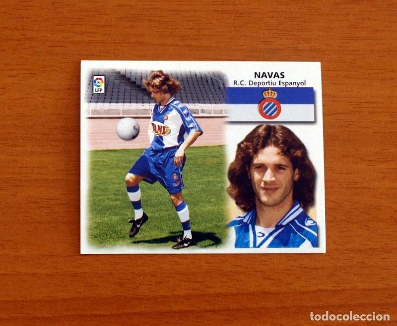Cromos de F&uacute;tbol: R.C.D. Espa&ntilde;ol, Espanyol - Navas - COLOCA - Ediciones Este Liga 1999-2000, 99-00 - Nunca pegado