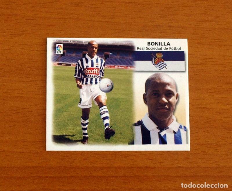Cromos de F&uacute;tbol: Real Sociedad - Bonilla - COLOCA - Ediciones Este Liga 1999-2000, 99-00 - Nunca pegado