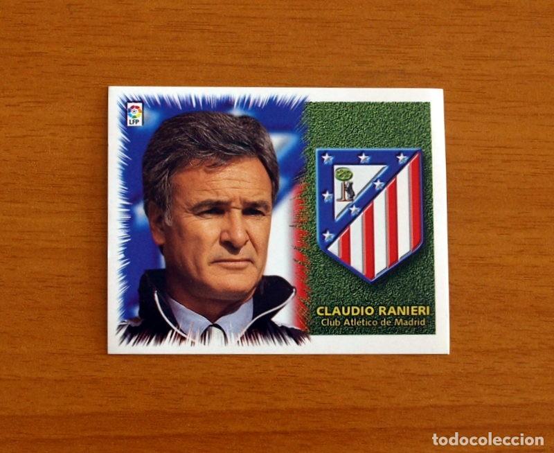 Cromos de F&uacute;tbol: Atl&eacute;tico Madrid - Claudio Ranieri, Entrenador - Ediciones Este Liga 1999-2000, 99-00 - Nunca Pegado