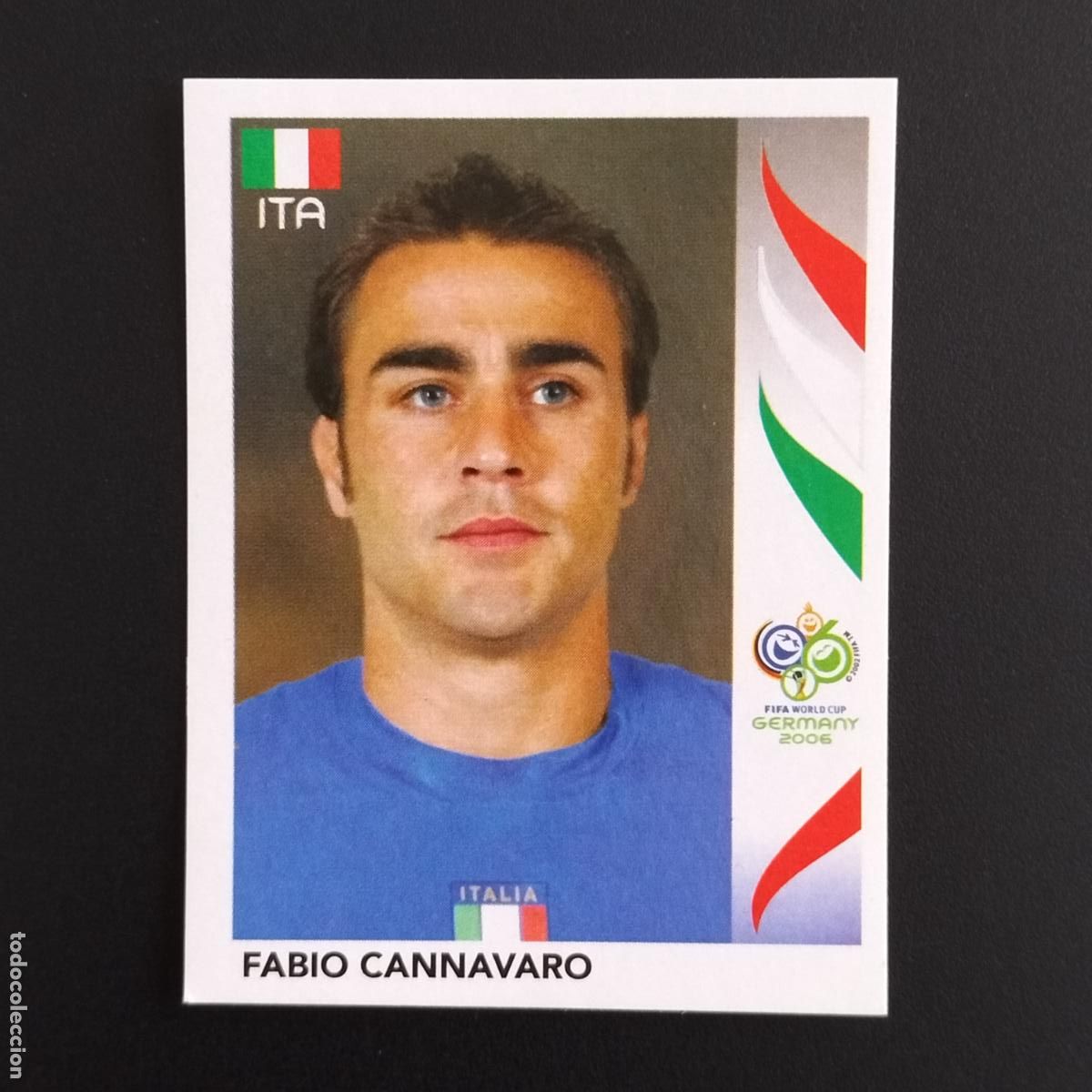 Cromos de F&uacute;tbol: 324 FABIO CANNAVARO ITALIA CROMOS ALBUM FIFA WORLD CUP GERMANY 2006 MUNDIAL ALEMANIA PANINI
