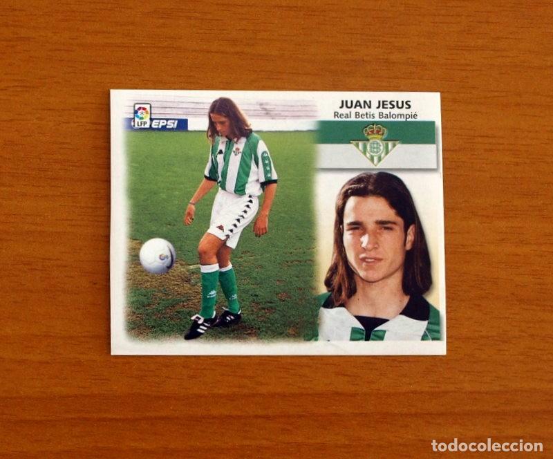 Cromos de F&uacute;tbol: Real Betis - Juan Jes&uacute;s - COLOCA - Ediciones Este Liga 1999-2000, 99-00 - Nunca Pegado