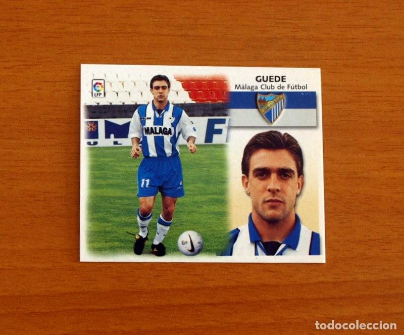 Cromos de F&uacute;tbol: M&aacute;laga - Guede - BAJA - Ediciones Este Liga 1999-2000, 99-00 - Nunca pegado