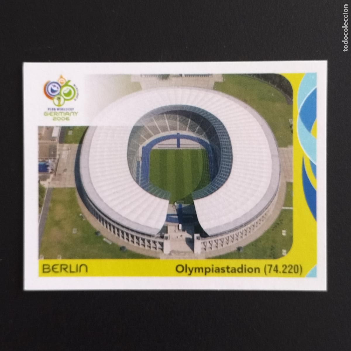 Cromos de F&uacute;tbol: 7 BERLIN ESTADIO OLYMPIASTADION CROMOS ALBUM FIFA WORLD CUP GERMANY 2006 MUNDIAL ALEMANIA PANINI