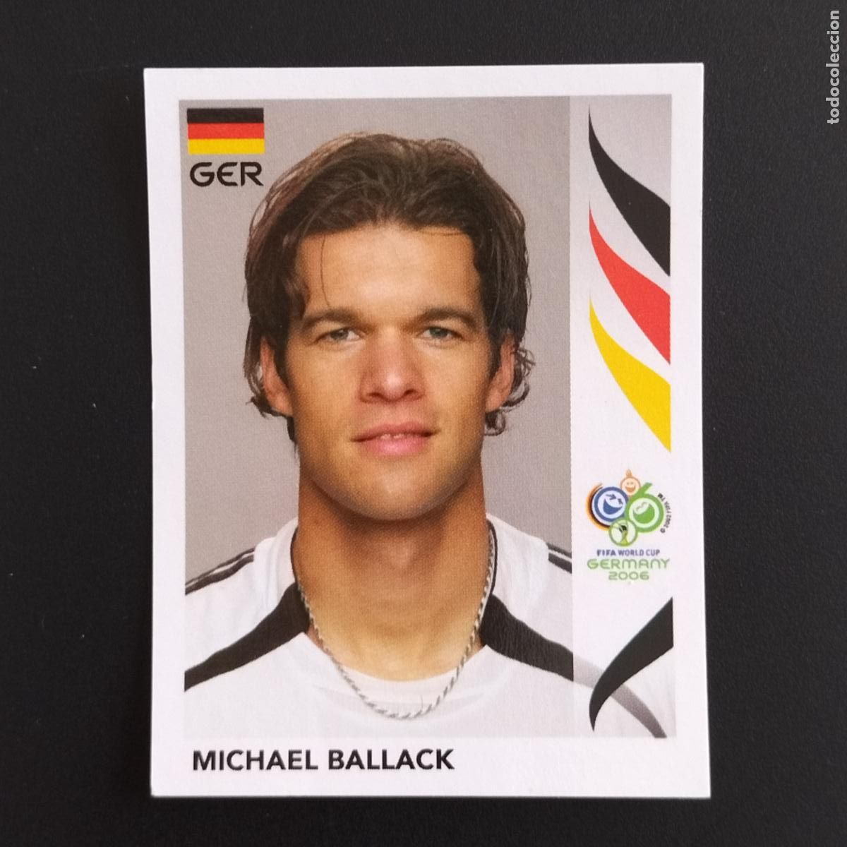 Cromos de F&uacute;tbol: 25 MICHAEL BALLACK ALEMANIA CROMOS ALBUM FIFA WORLD CUP GERMANY 2006 MUNDIAL ALEMANIA PANINI