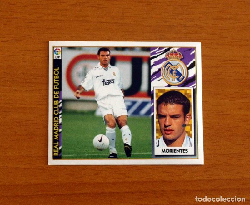 Cromos de F&uacute;tbol: Real Madrid -Fichaje n&ordm; 3-Morientes-Este Liga 1997-1998, 97-98 con defecto de impresi&oacute;n, leer dentro