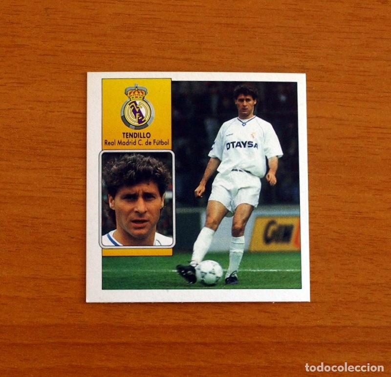 Cromos de F&uacute;tbol: Real Madrid - Tendillo - Ediciones Este Liga 1992-1993, 92-93 - Nunca Pegado