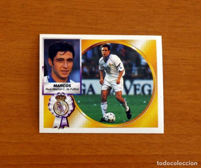 Cromos de F&uacute;tbol: Real Madrid - Marcos - Ediciones Este Liga 1994-1995, 94-95 - Nunca pegado