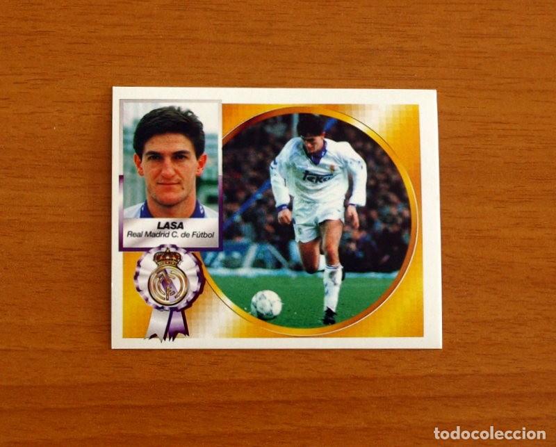 Cromos de F&uacute;tbol: Real Madrid - Lasa - Ediciones Este Liga 1994-1995, 94-95 - Nunca Pegado