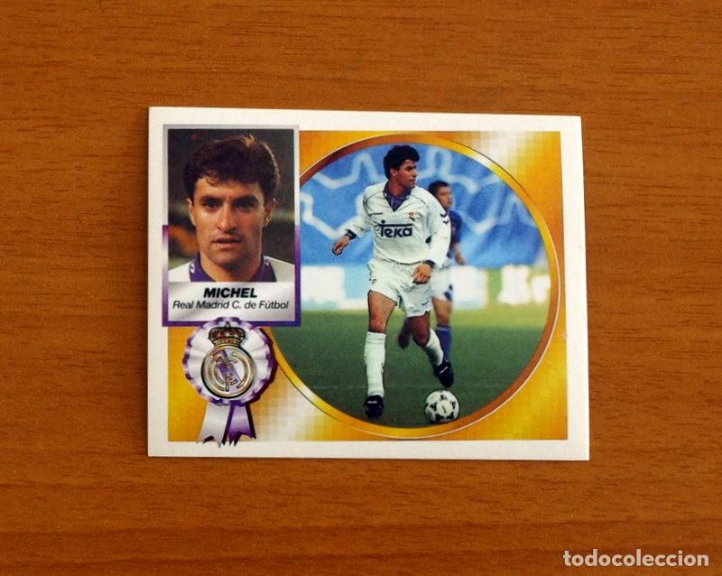 Cromos de F&uacute;tbol: Real Madrid - Michel - Ediciones Este Liga 1994-1995, 94-95 - Nunca Pegado