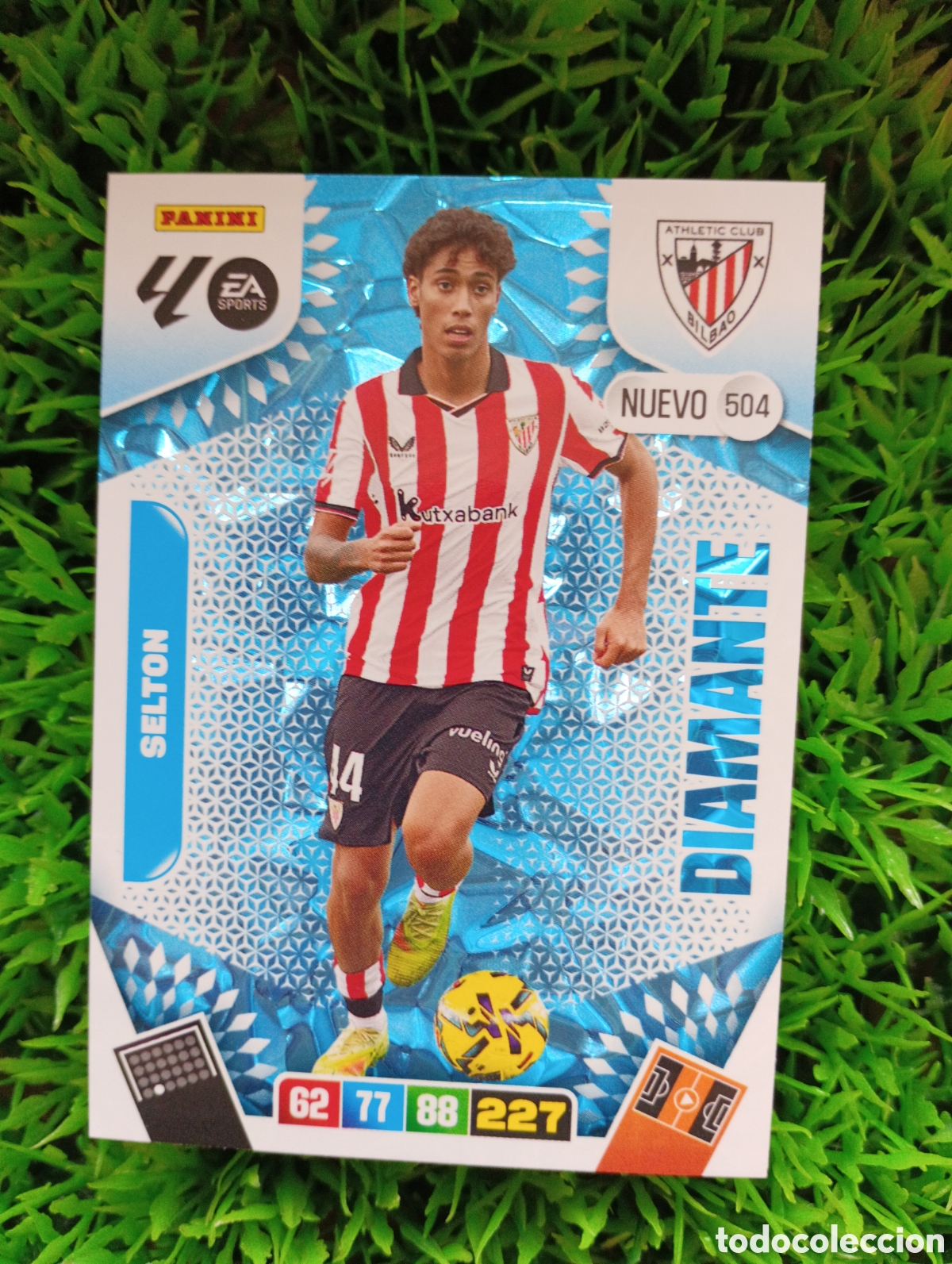 Cromos de F&uacute;tbol: Selton Athletic Bilbao DIAMANTE Adrenalyn 25-26 # 504