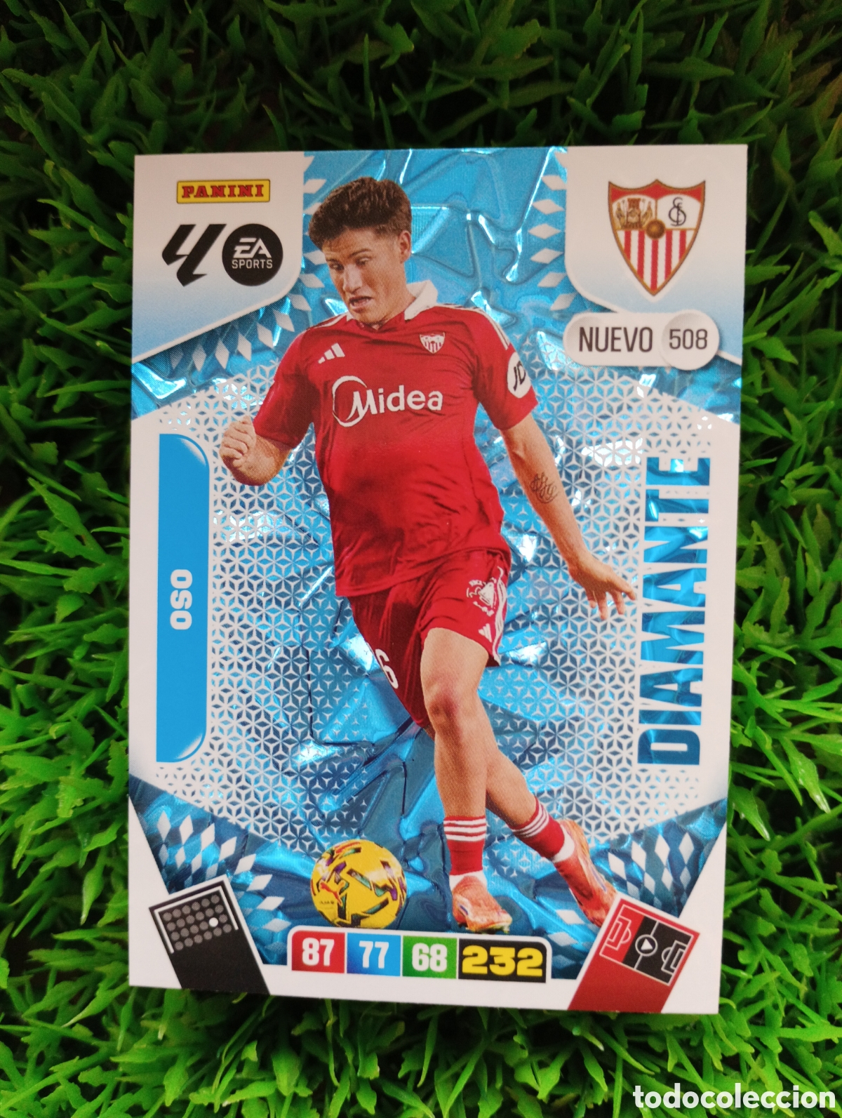 Cromos de F&uacute;tbol: Oso Sevilla DIAMANTE Adrenalyn 25-26 # 508