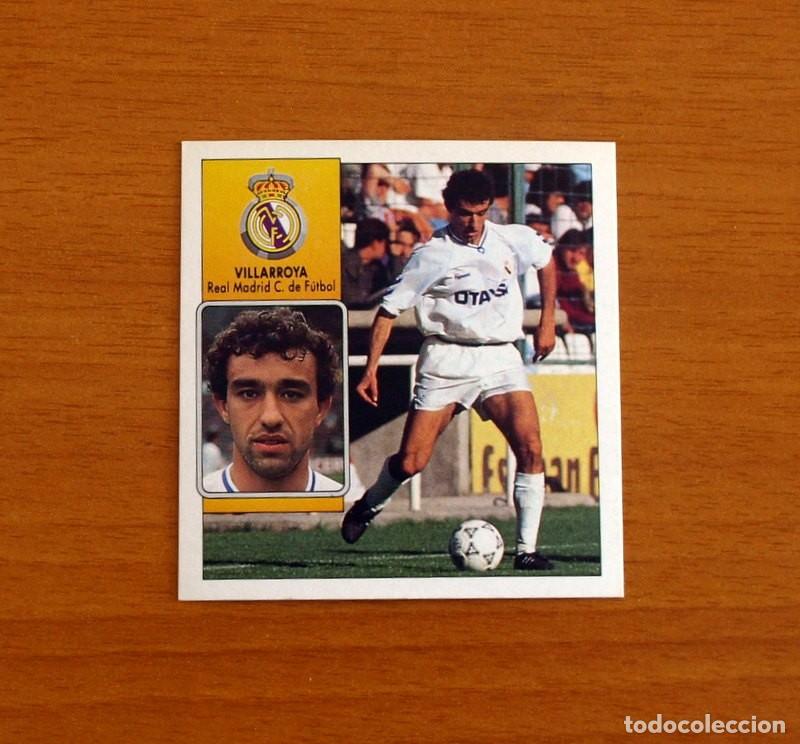 Cromos de F&uacute;tbol: Real Madrid - Villarroya - Ediciones Este Liga 1992-1993, 92-93 - Nunca pegado