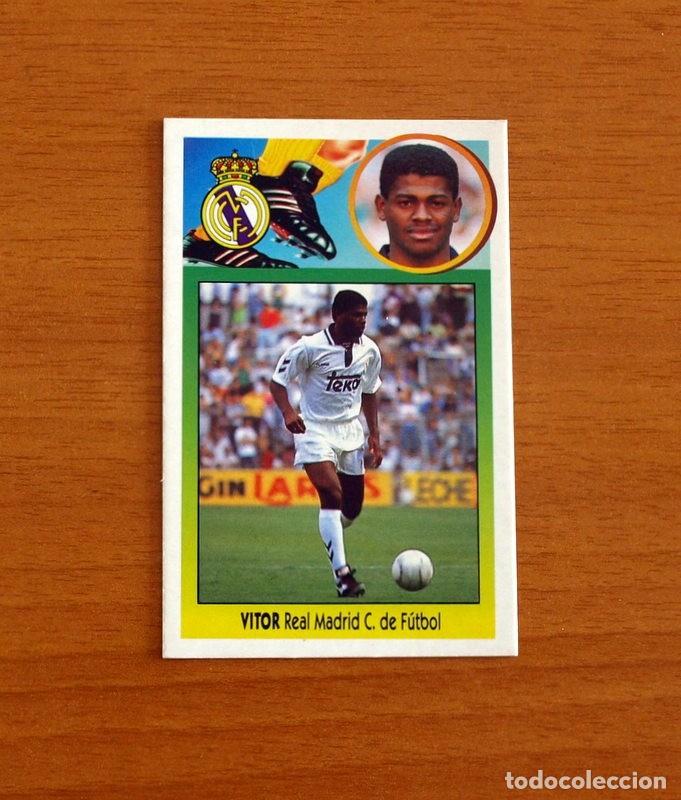 Cromos de F&uacute;tbol: Real Madrid - Vitor - Fichaje n&ordm; 23 - Ediciones Este Liga 1993-1994, 93-94 - De cart&oacute;n Nunca pegado