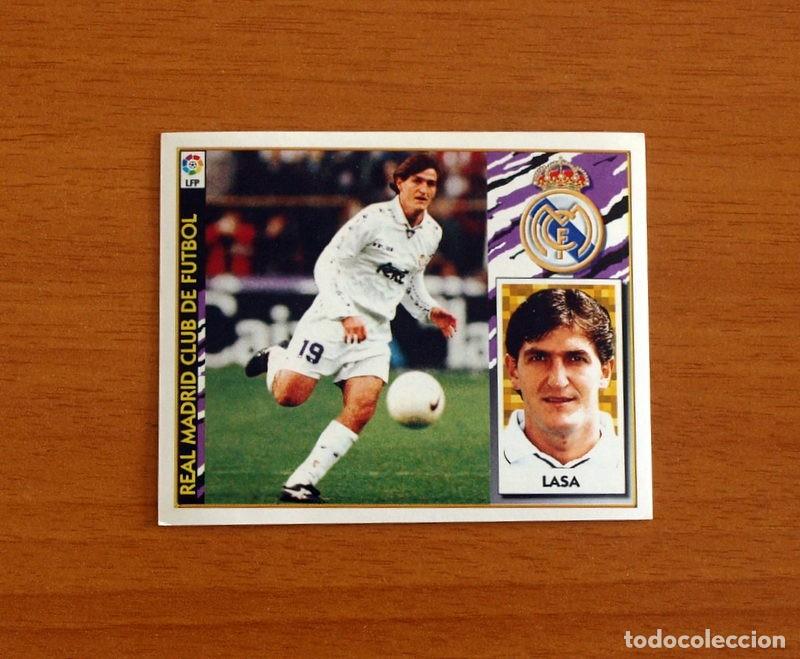 Cromos de F&uacute;tbol: Real Madrid - Lasa - BAJA - Ediciones Este Liga 1997-1998, 97-98 - Nunca Pegado