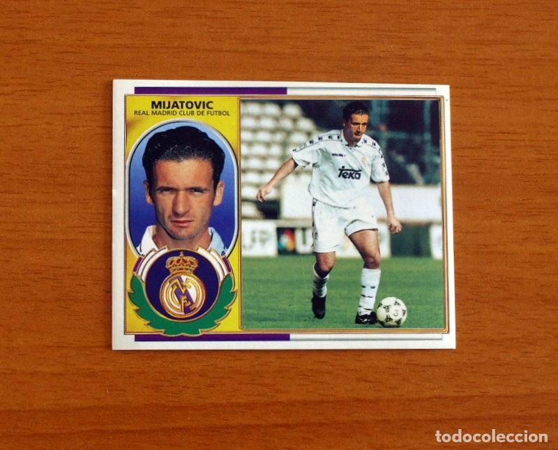 Cromos de F&uacute;tbol: Real Madrid - Mijatovic - Versi&oacute;n - Ediciones Este Liga 1996-1997, 96-97 - Nunca Pegado
