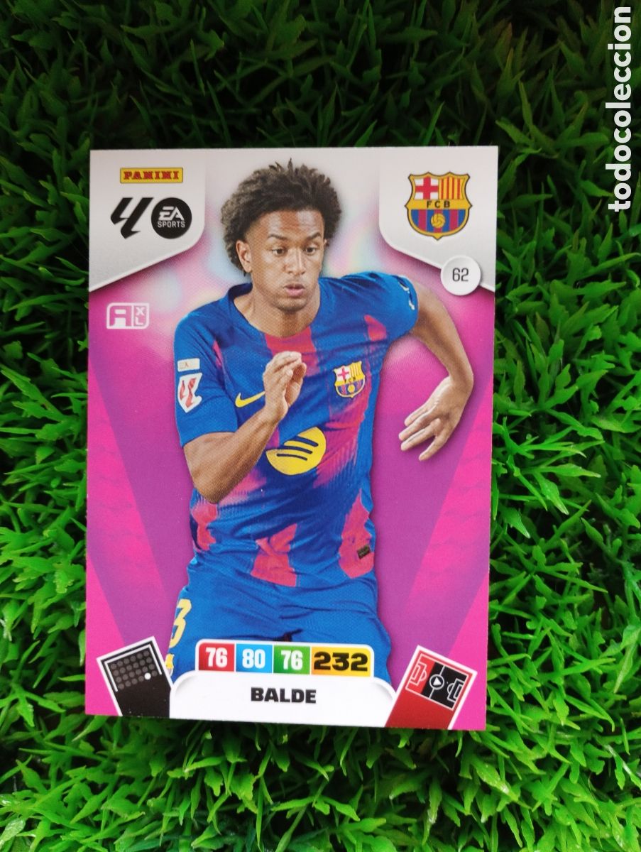 Fu&szlig;ball-Sticker: Balde Barcelona Adrenalyn 25-26 # 62