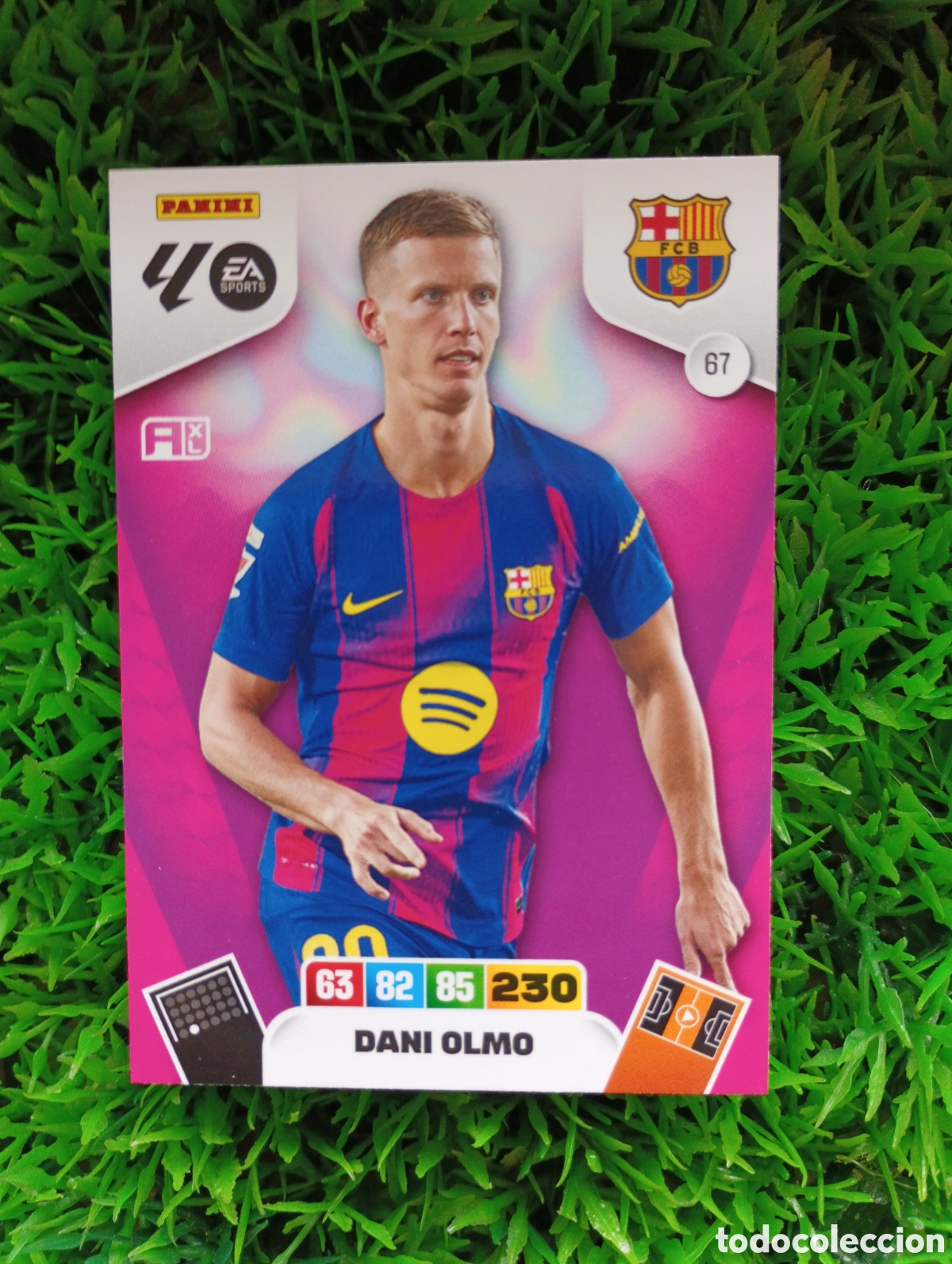 Fu&szlig;ball-Sticker: Dani Olmo Barcelona Adrenalyn 25-26 # 67