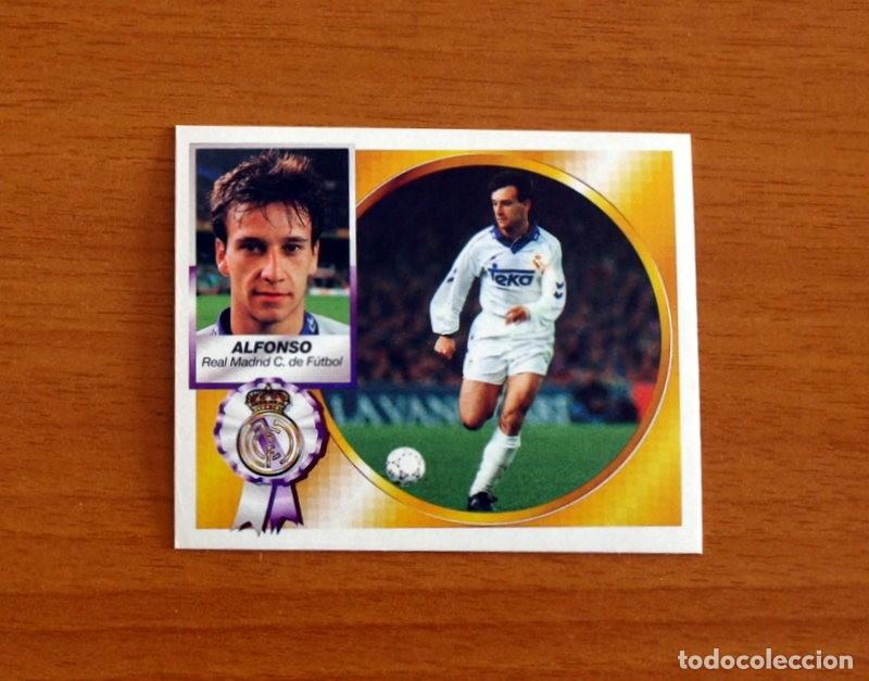 Cromos de F&uacute;tbol: Real Madrid - Alfonso - Ediciones Este Liga 1994-1995, 94-95 - Nunca Pegado