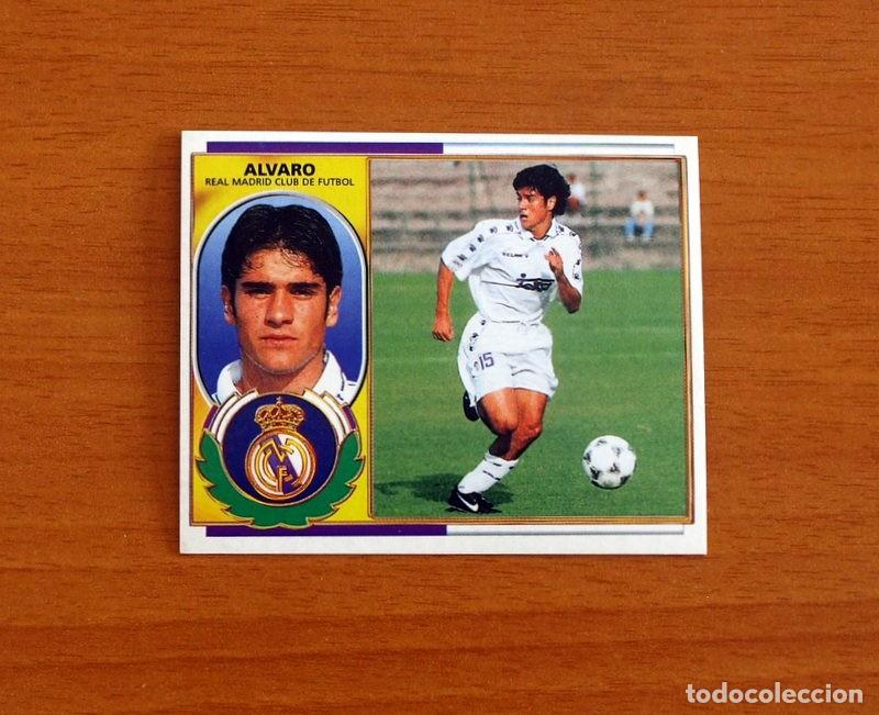 Cromos de F&uacute;tbol: Real Madrid - &Aacute;lvaro - Ediciones Este Liga 1996-1997, 96-97 - Nunca Pegado